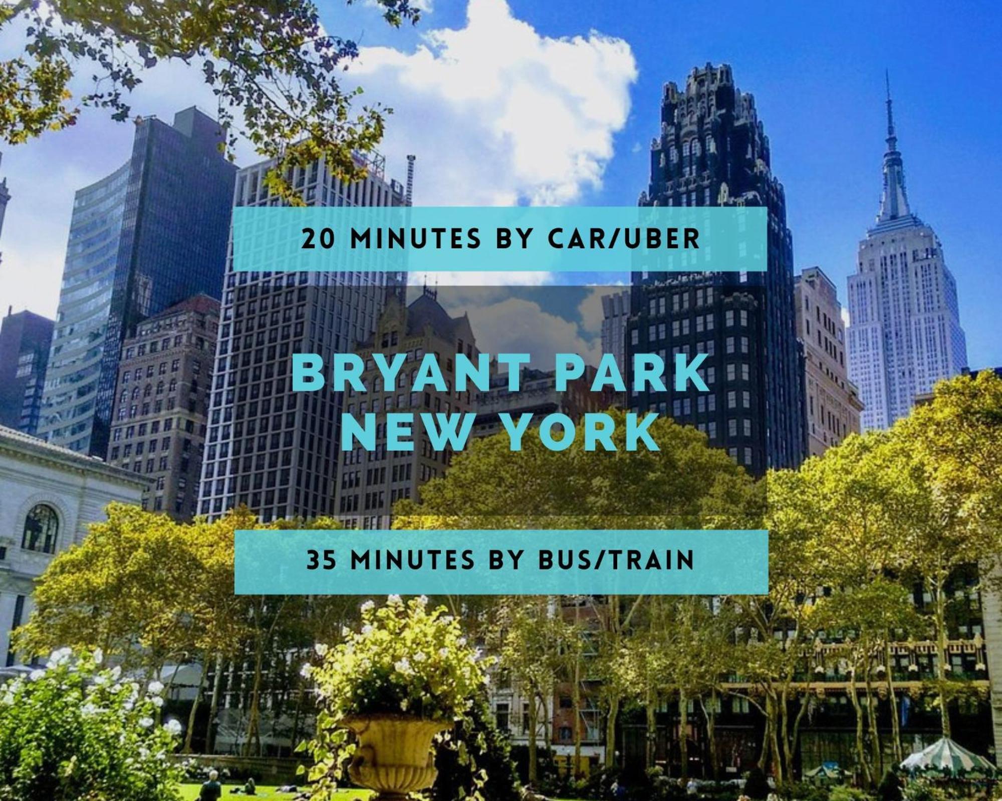 Funky & Colorful Urban Getaway, 20 Minutes To Nyc Leilighet Hoboken Eksteriør bilde