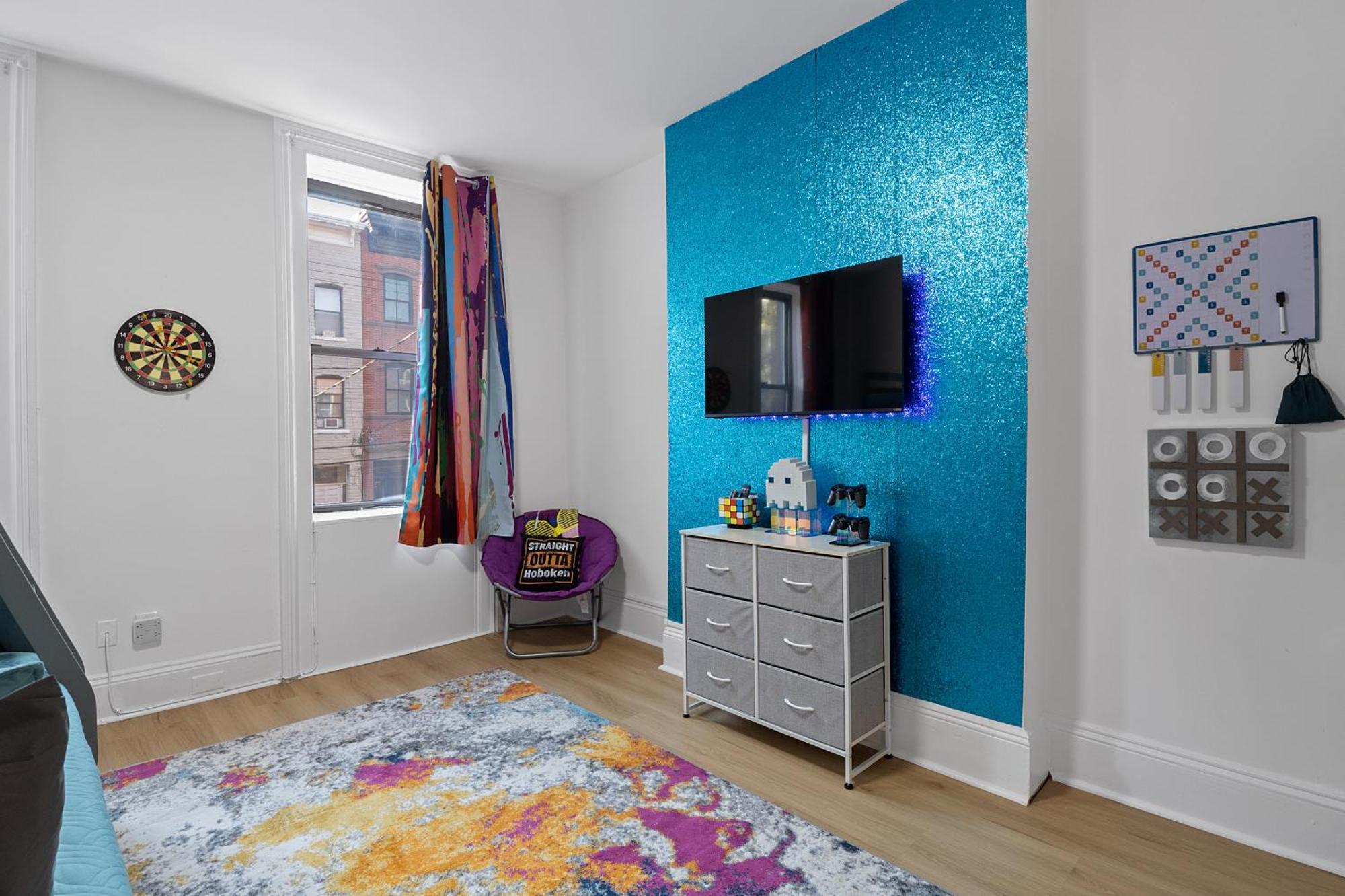 Funky & Colorful Urban Getaway, 20 Minutes To Nyc Leilighet Hoboken Eksteriør bilde