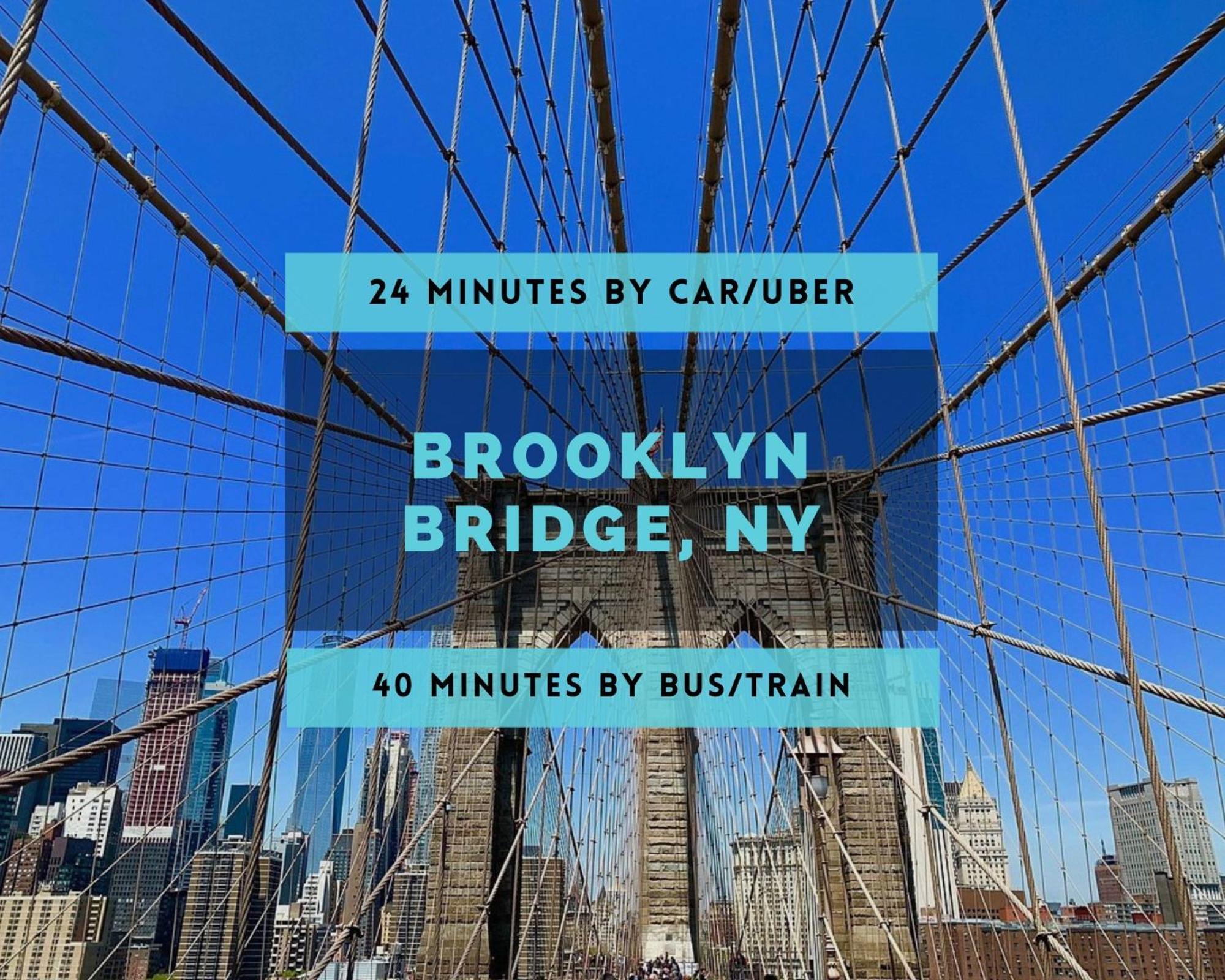 Funky & Colorful Urban Getaway, 20 Minutes To Nyc Leilighet Hoboken Eksteriør bilde