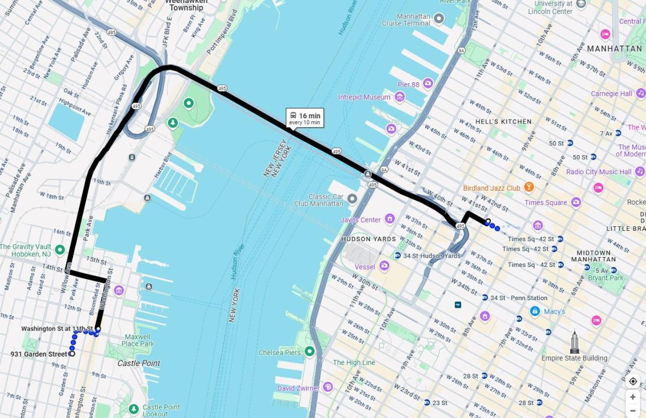 Funky & Colorful Urban Getaway, 20 Minutes To Nyc Leilighet Hoboken Eksteriør bilde